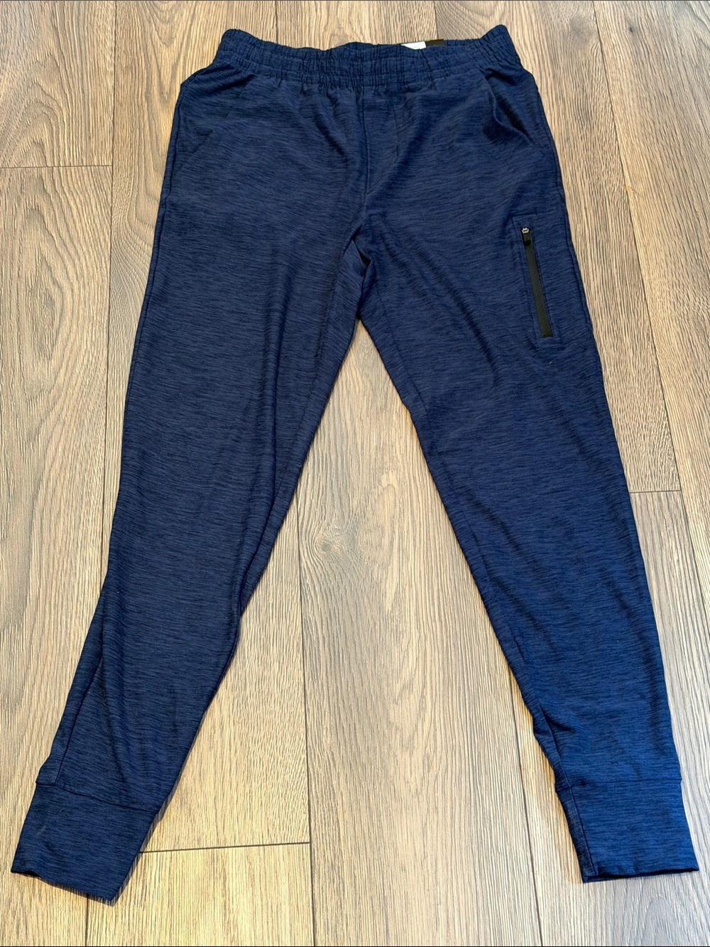 Men's Dark Blue Slim Performance Joggers